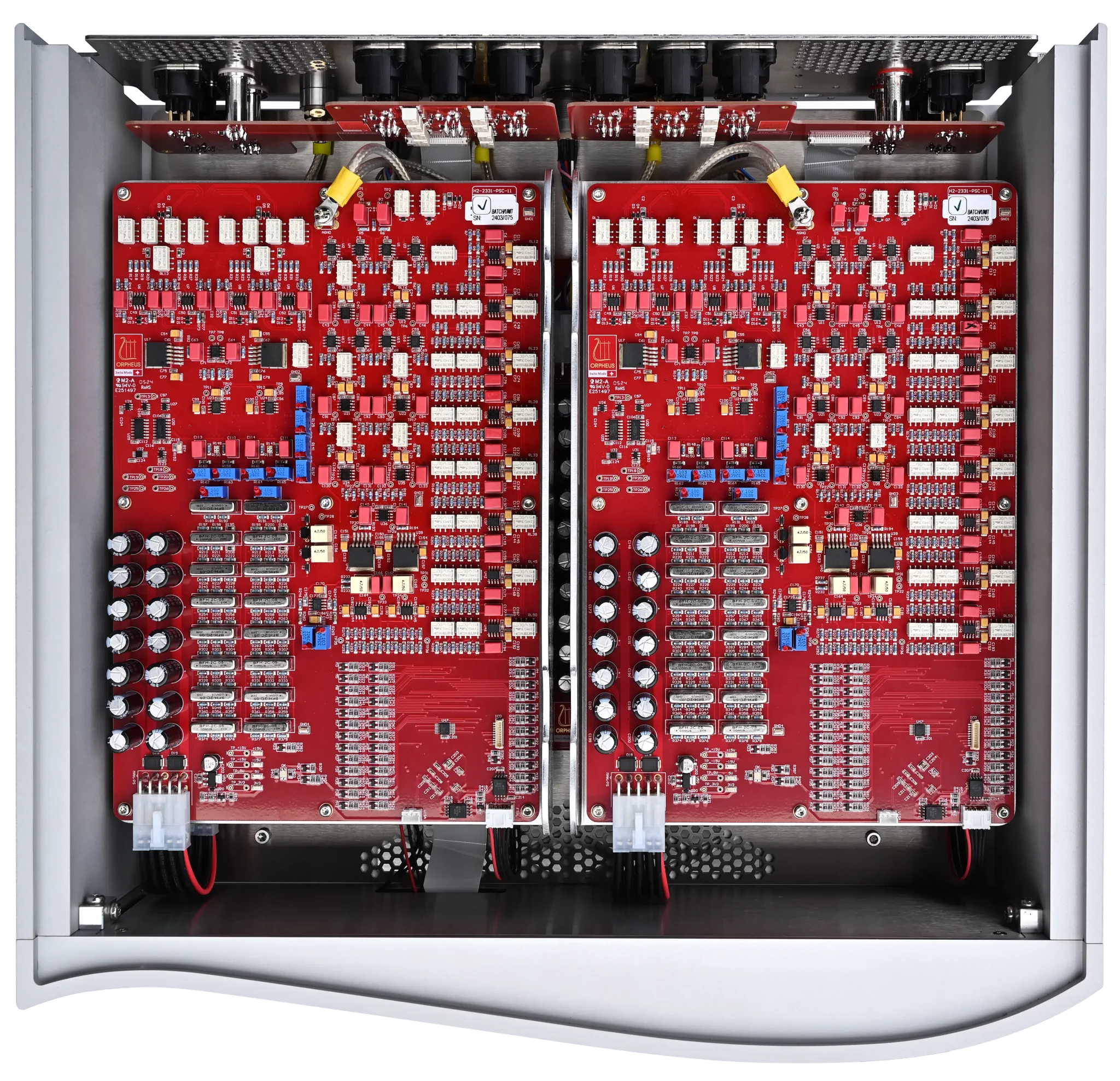 Orpheus Lab Heritage Line preamp two 33BD Opus II